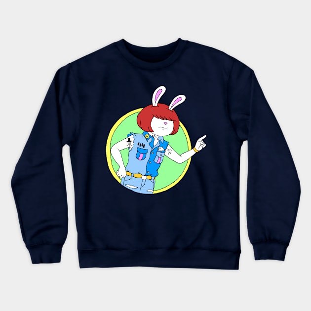 Molly Ramone Crewneck Sweatshirt by stupidworld